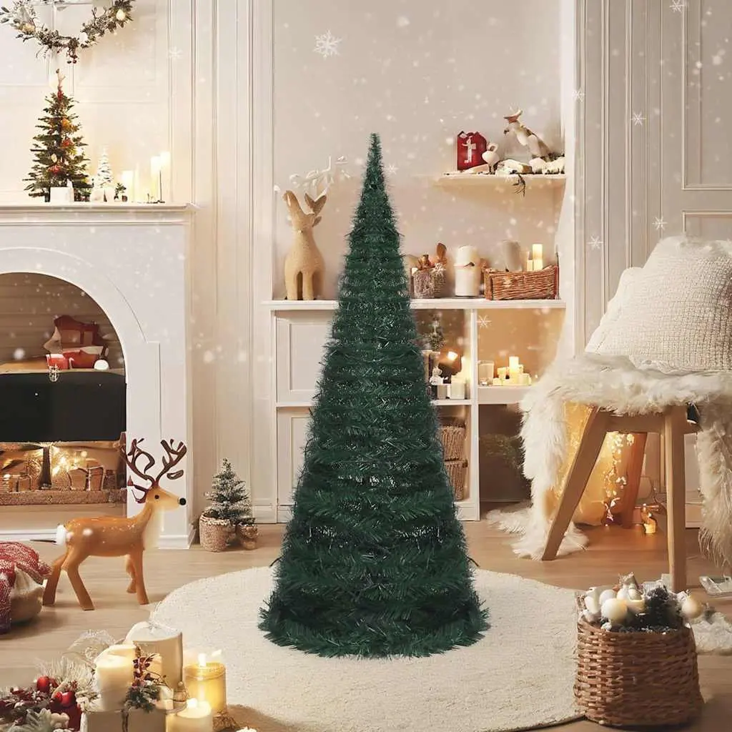 150cm Green Pop-up String Artificial Christmas Tree