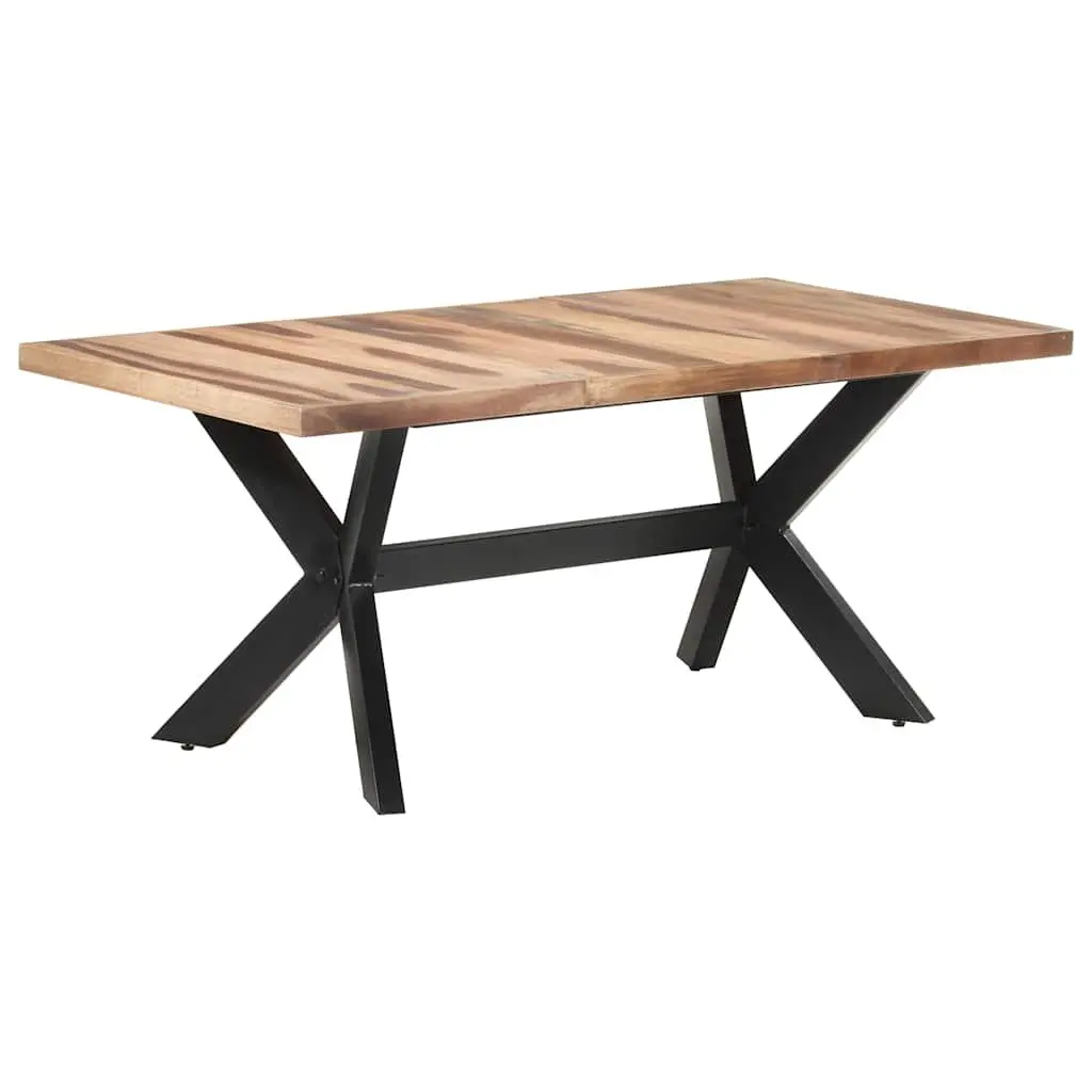 Industrial Style Dining Table 180x90x75 cm in Brown