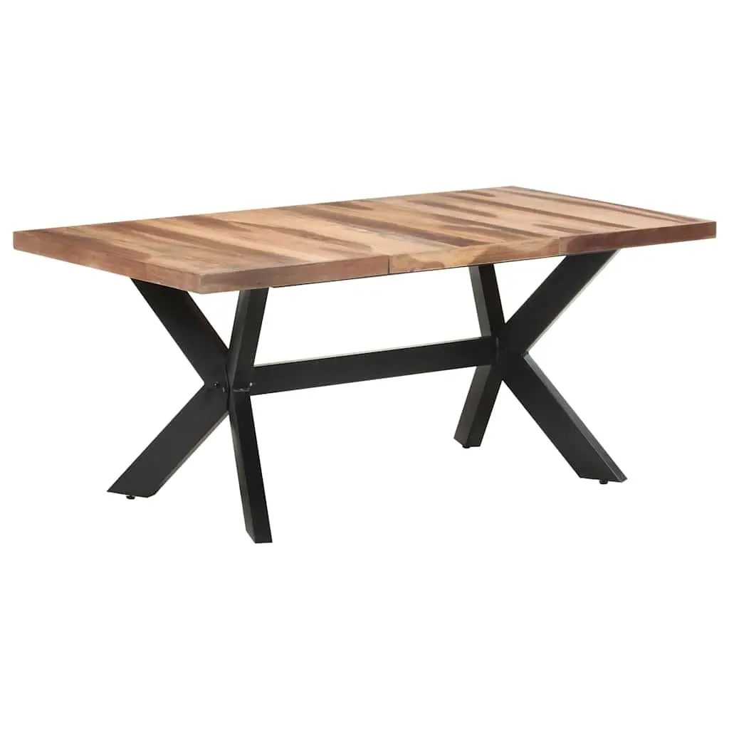 Industrial Style Dining Table 180x90x75 cm in Brown