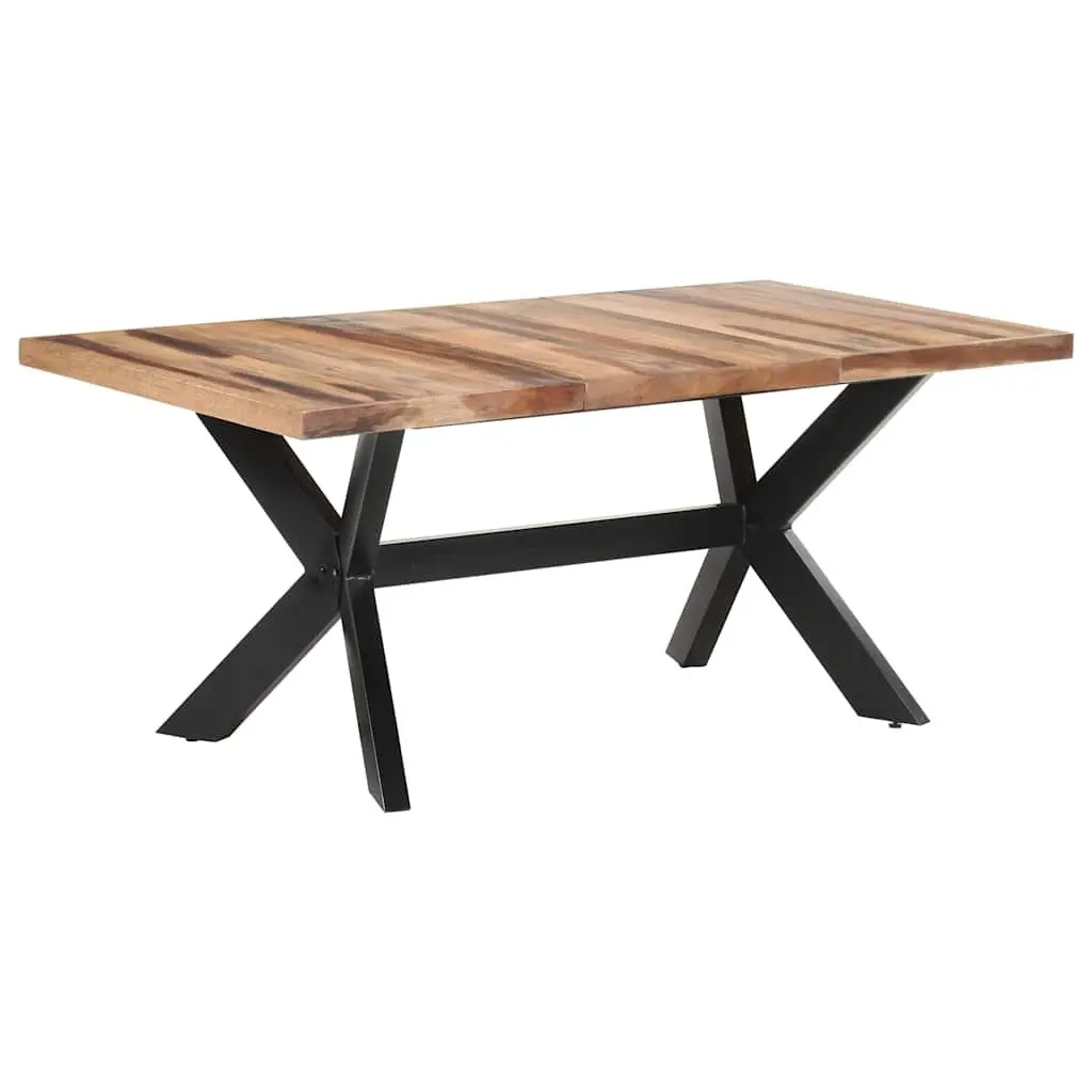 Industrial Style Dining Table 180x90x75 cm in Brown