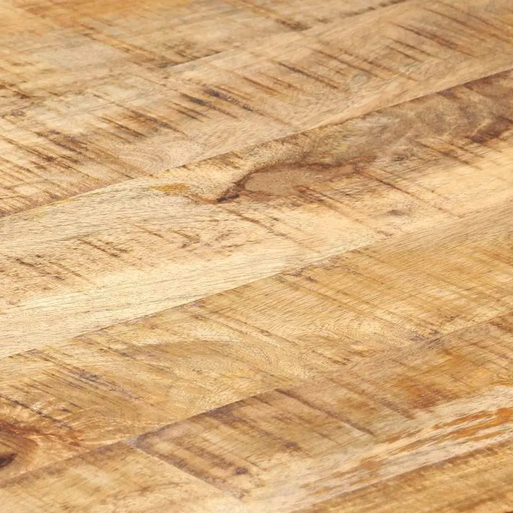 Coffee Table Rough Mango Wood 110x60x40 cm Grey