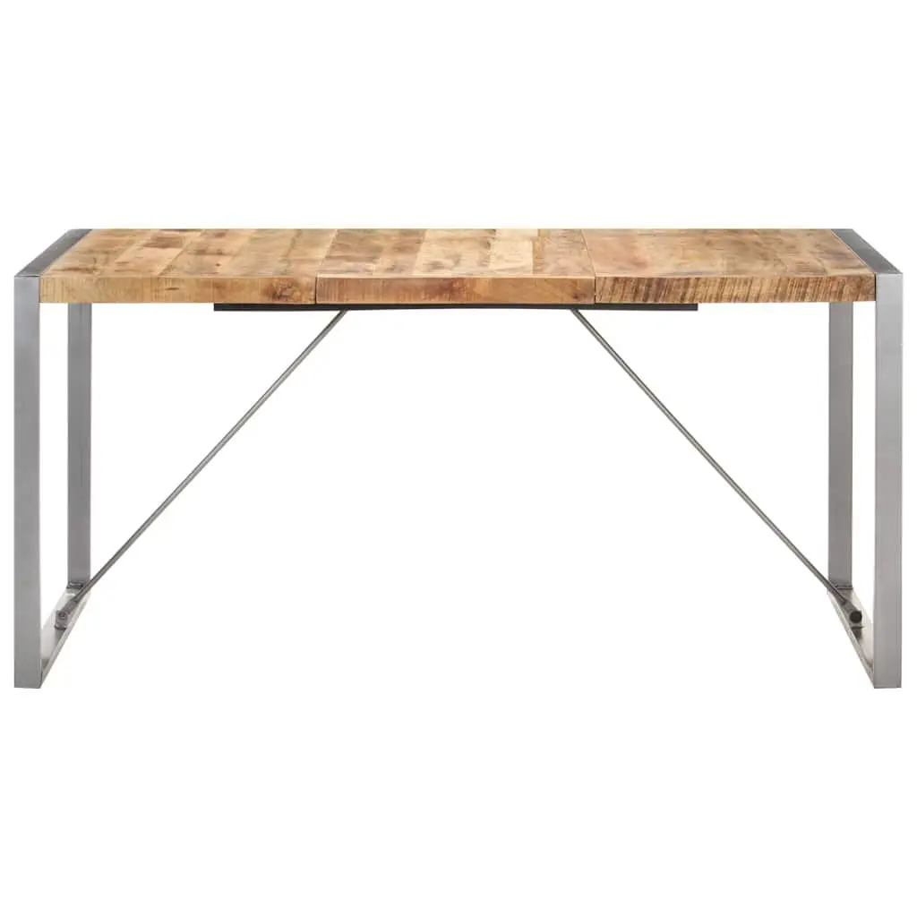 Solid Wood Dining Table 160x80x75 cm