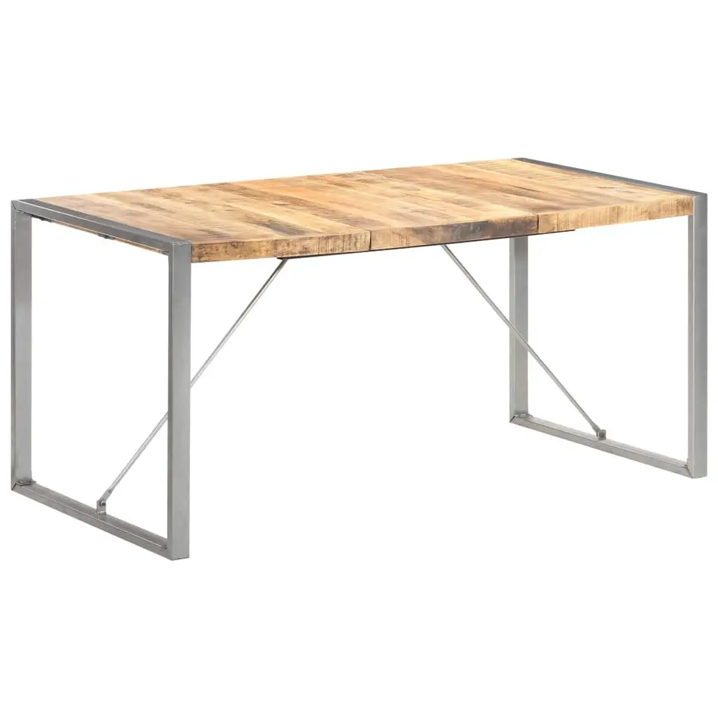 Solid Wood Dining Table 160x80x75 cm