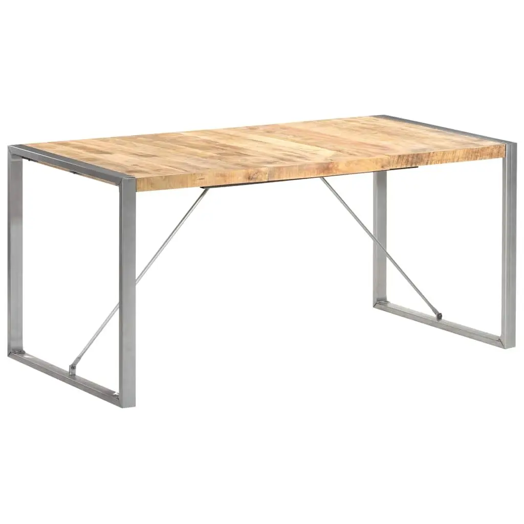 Solid Wood Dining Table 160x80x75 cm