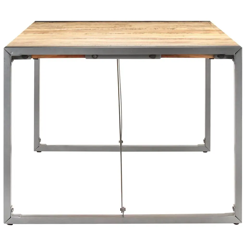 Solid Mango Wood Dining Table 180x90x75 cm Brown