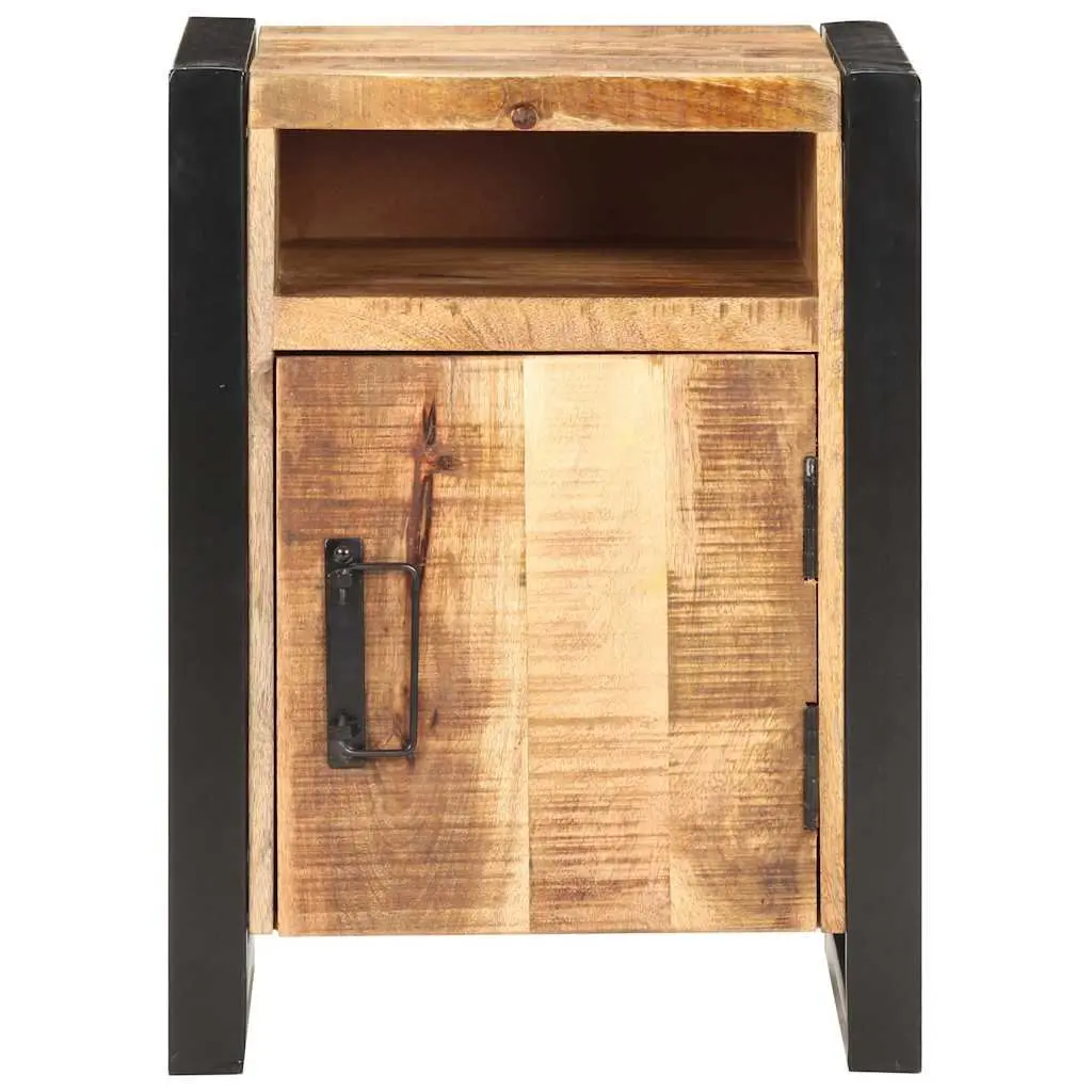 Solid Wood Mango Bedside Cabinet 40x35x55 cm