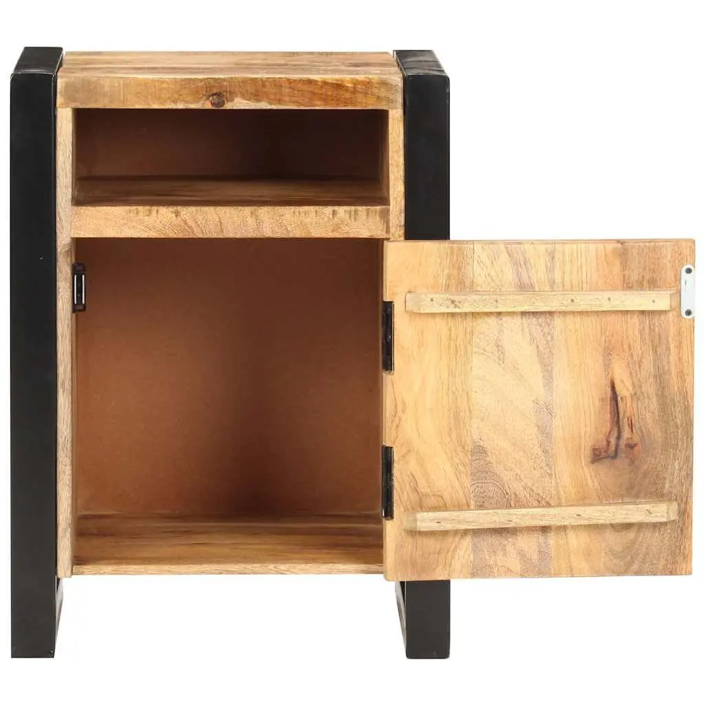Solid Wood Mango Bedside Cabinet 40x35x55 cm