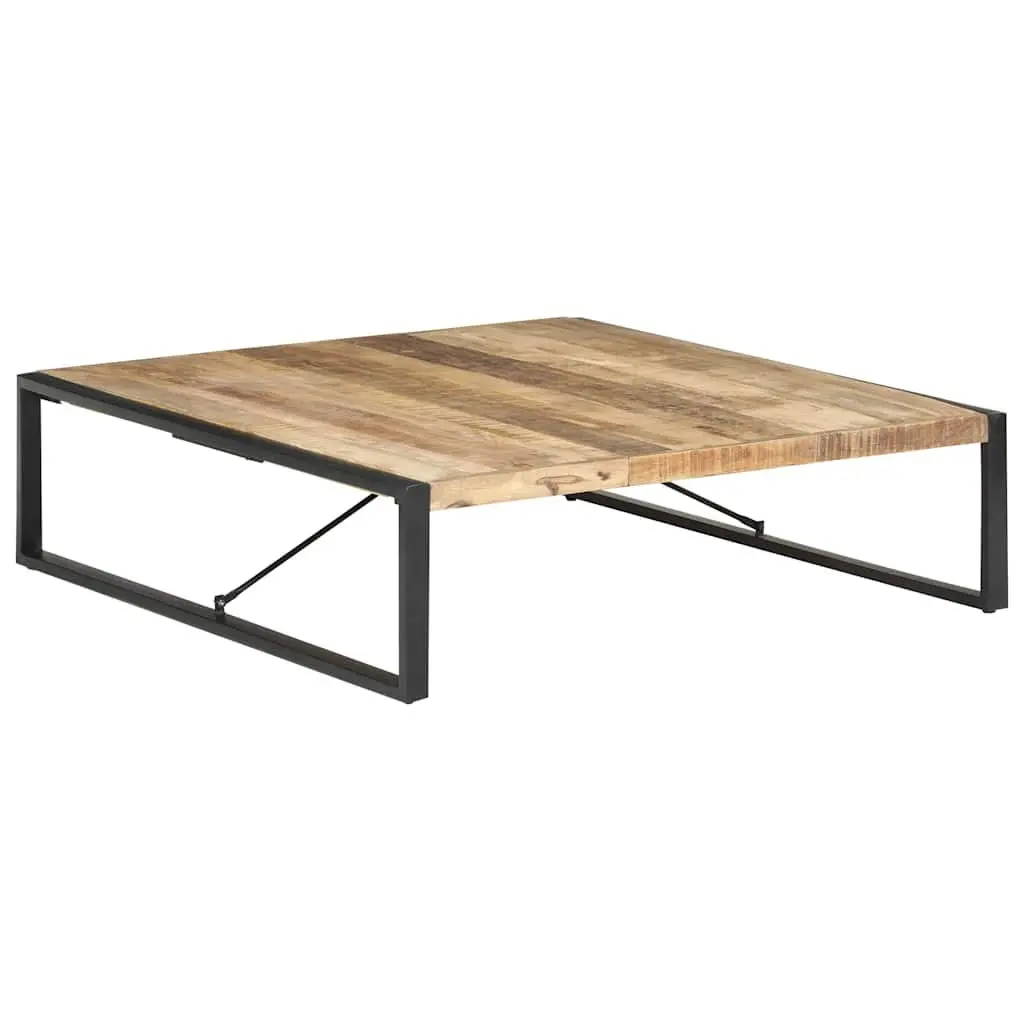 Industrial Style Solid Wood Coffee Table 140x140x40cm