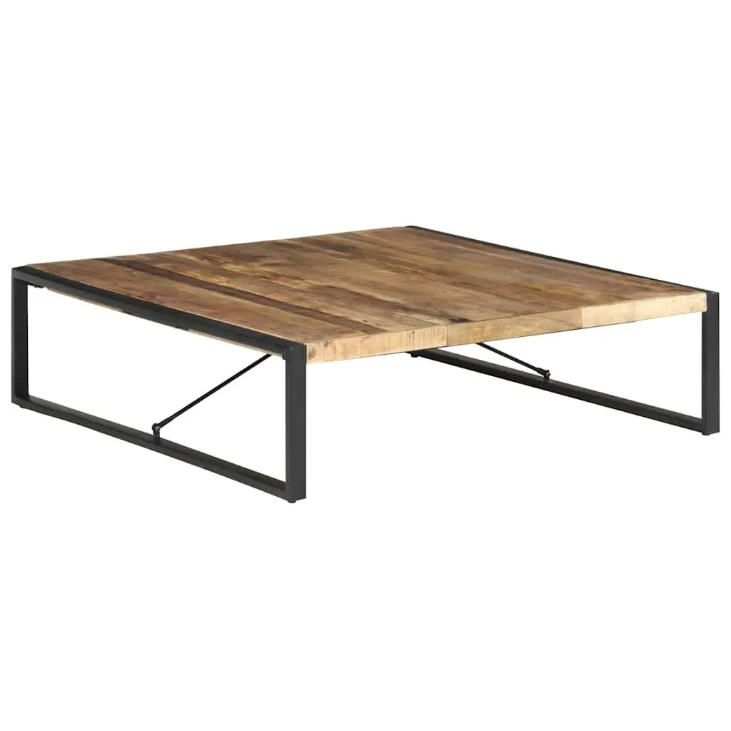 Industrial Style Solid Wood Coffee Table 140x140x40cm