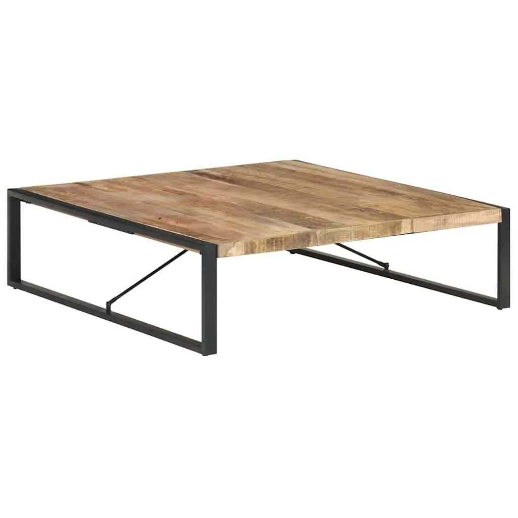 Industrial Style Solid Wood Coffee Table 140x140x40cm