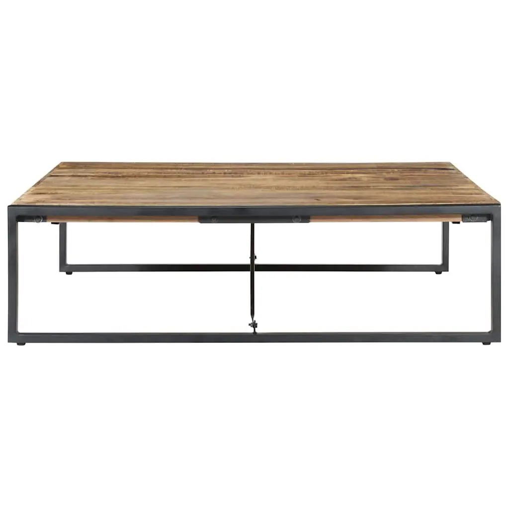 Industrial Style Solid Wood Coffee Table 140x140x40cm