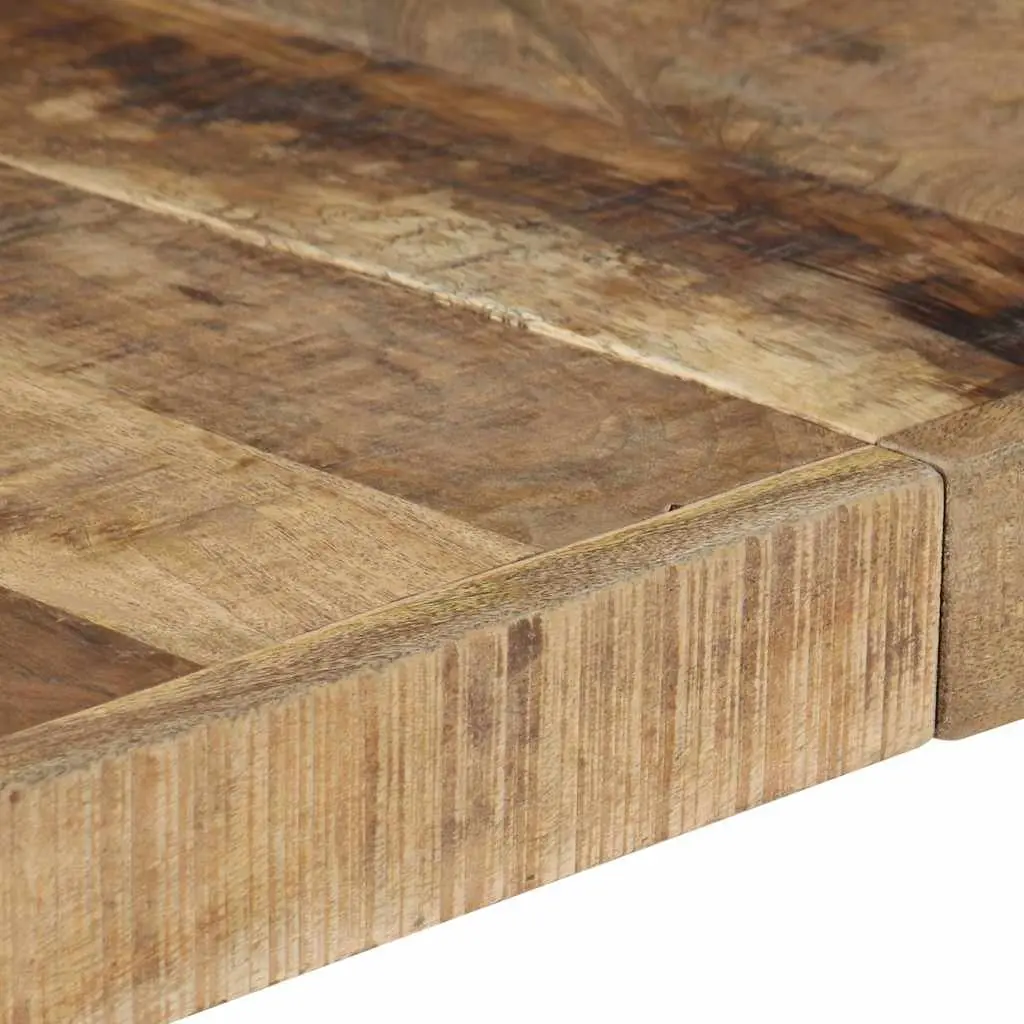 Industrial Style Solid Wood Coffee Table 140x140x40cm