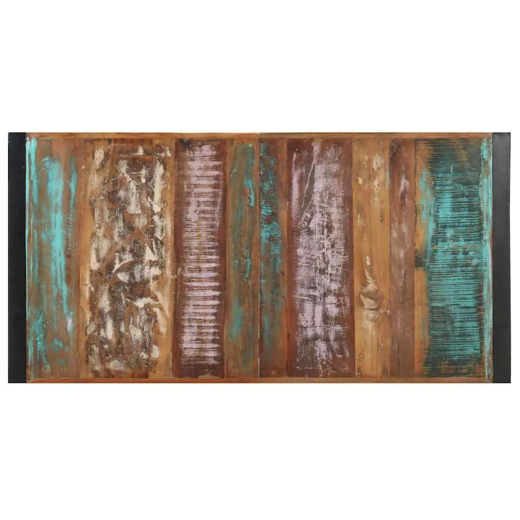 Coffee Table 140x70x40 cm Industrial Style Solid Reclaimed Wood Living Room