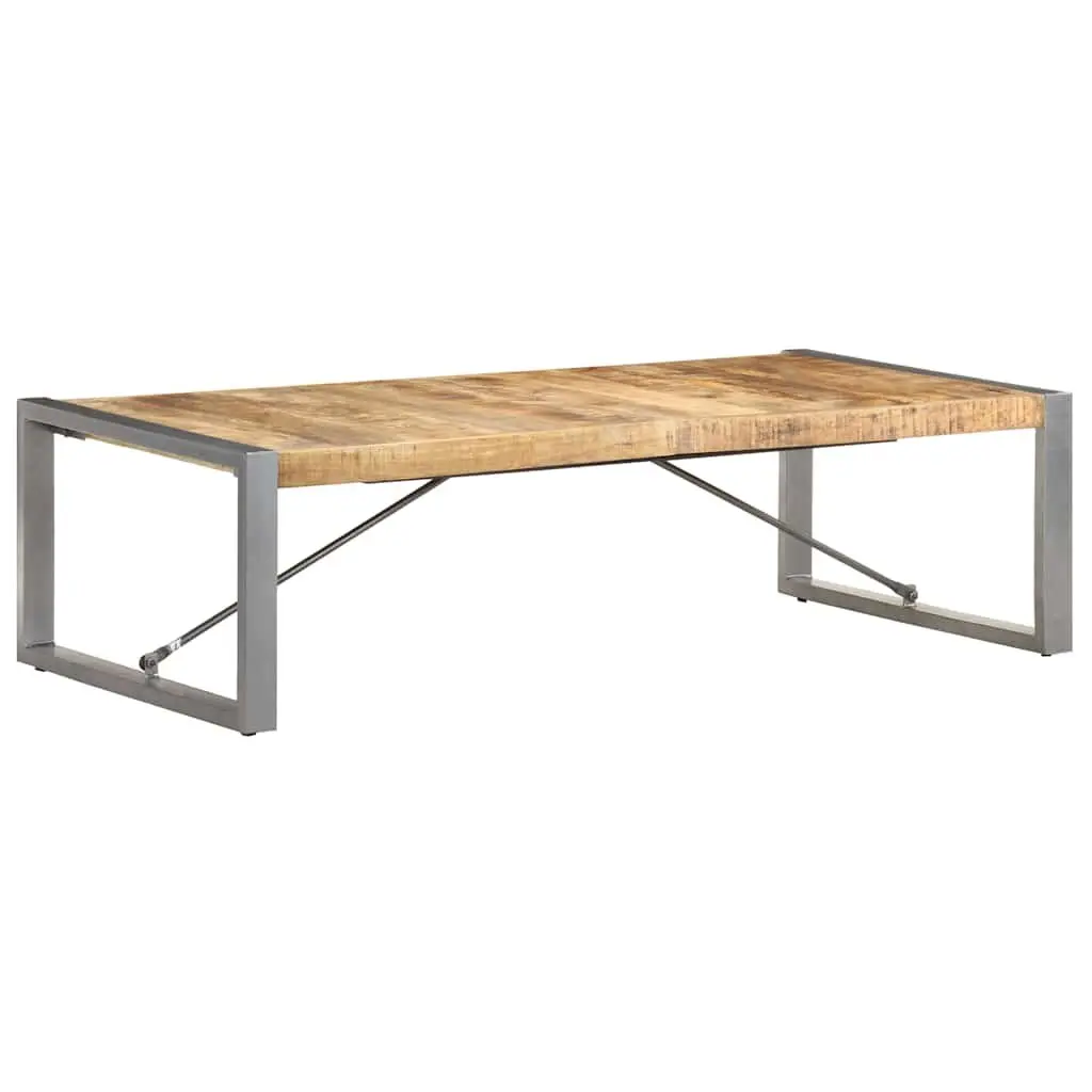 Industrial Style Brown Coffee Table 140x70x40cm