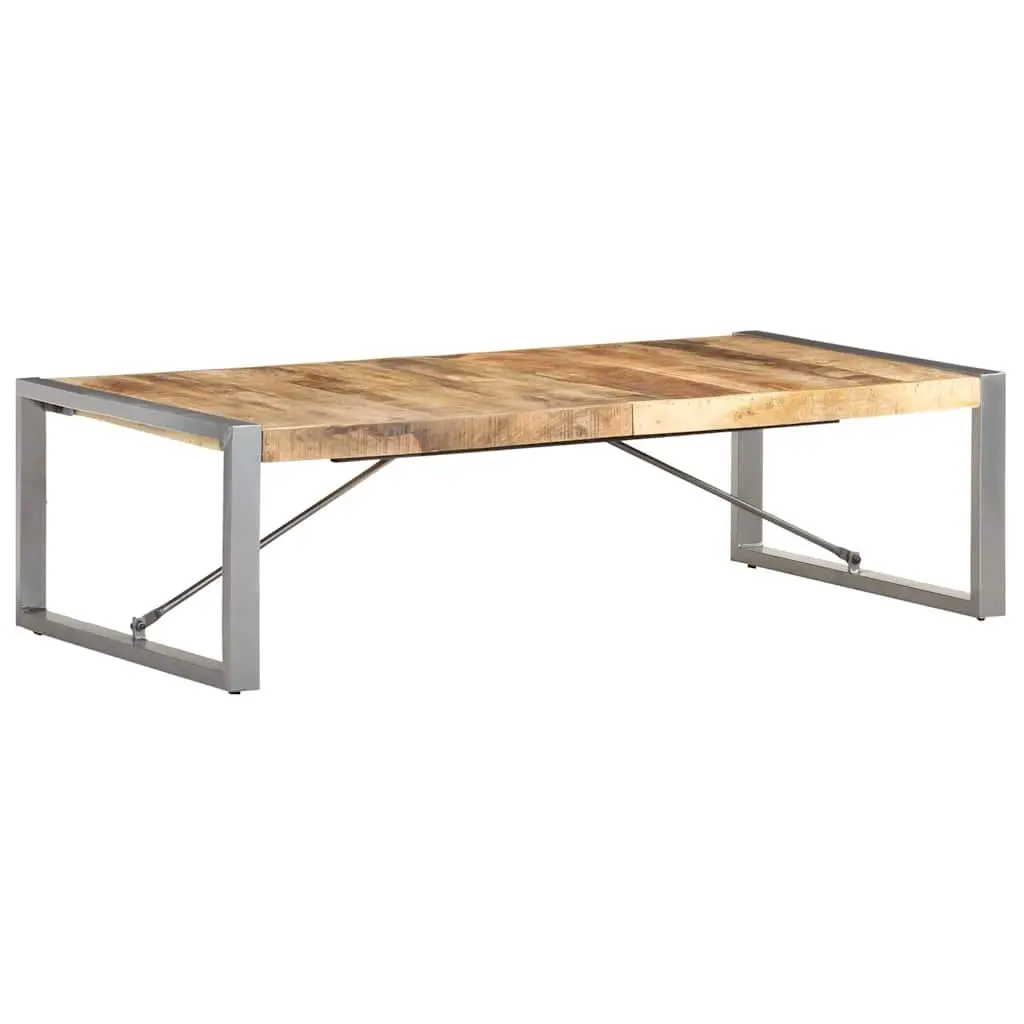 Industrial Style Brown Coffee Table 140x70x40cm