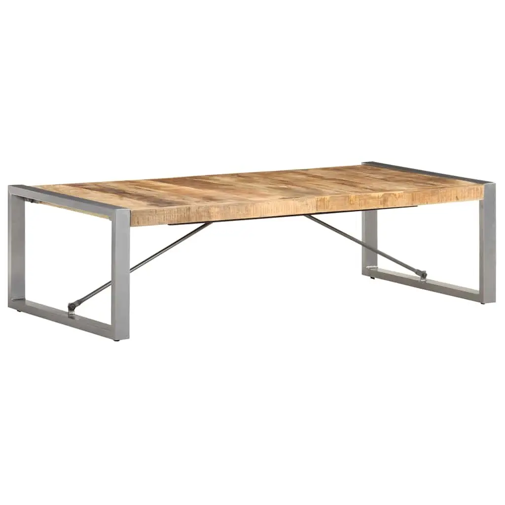 Industrial Style Brown Coffee Table 140x70x40cm