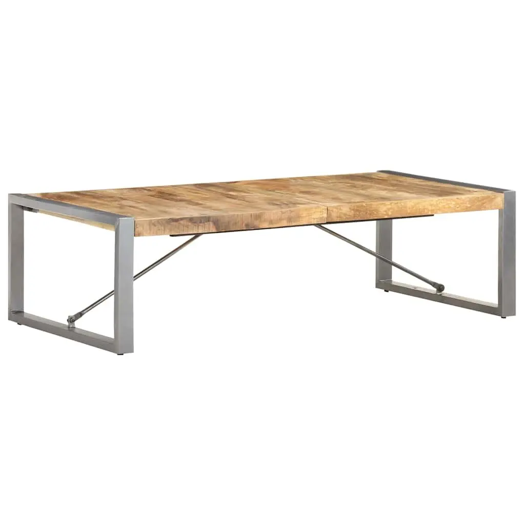 Industrial Style Brown Coffee Table 140x70x40cm