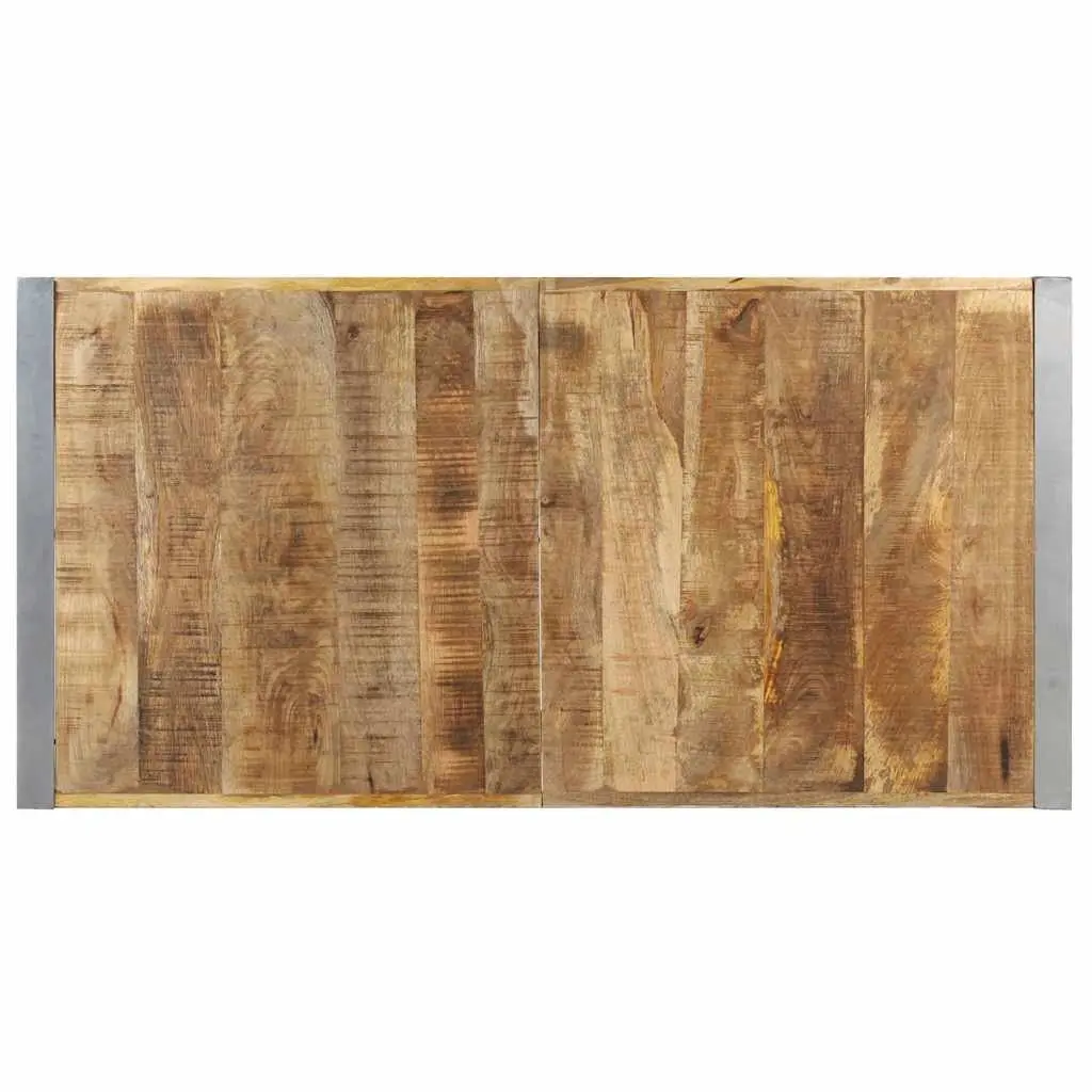 Industrial Style Brown Coffee Table 140x70x40cm