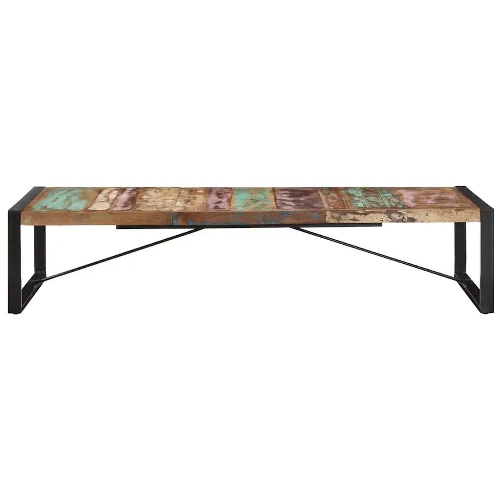 Solid Reclaimed Wood Coffee Table 180x90x40 cm Industrial Style