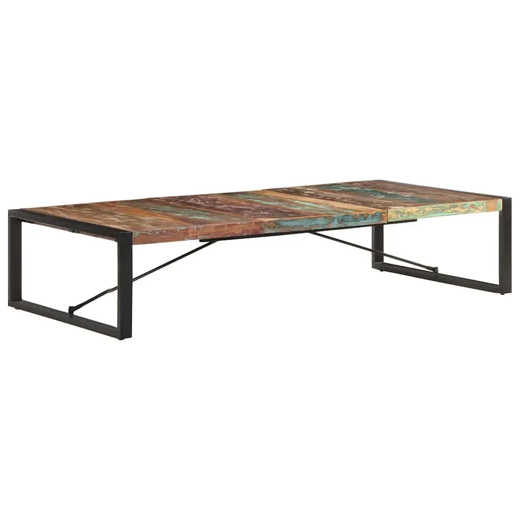 Solid Reclaimed Wood Coffee Table 180x90x40 cm Industrial Style