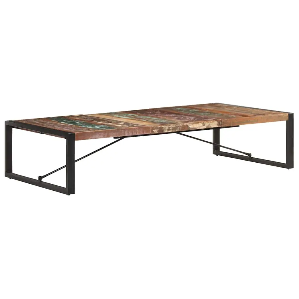 Solid Reclaimed Wood Coffee Table 180x90x40 cm Industrial Style
