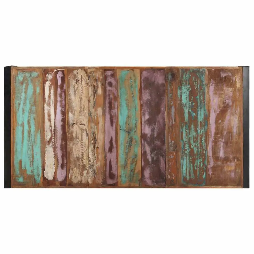 Solid Reclaimed Wood Coffee Table 180x90x40 cm Industrial Style