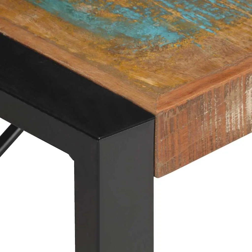 Solid Reclaimed Wood Coffee Table 180x90x40 cm Industrial Style