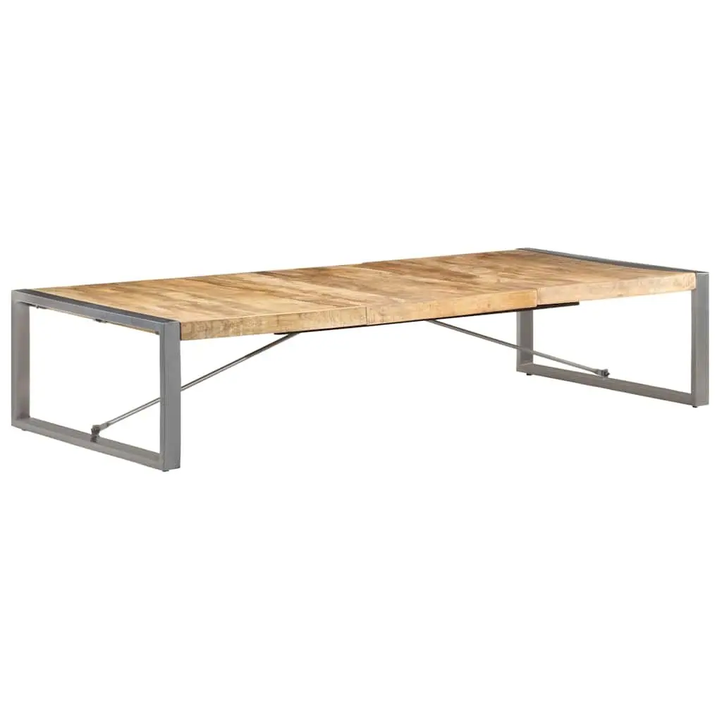 Coffee Table 180x90x40 cm Industrial Style Living Room Accent Wooden Furniture
