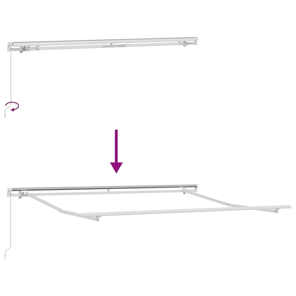 Manual Retractable Awning 300x250cm