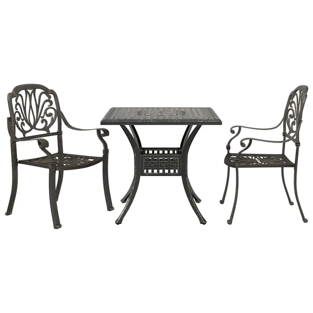 Brown Outdoor Bistro Set for Relaxing Gatherings