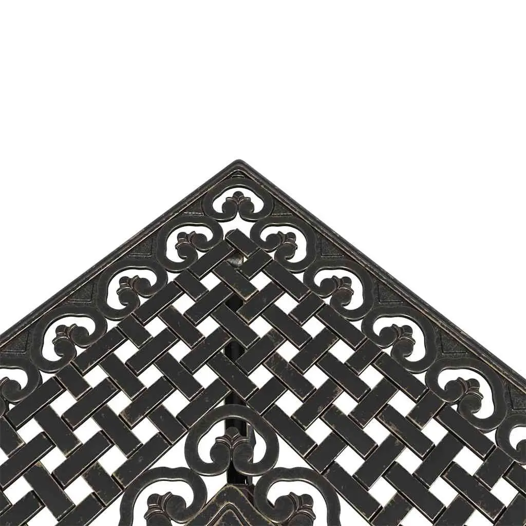 Brown Outdoor Bistro Set for Relaxing Gatherings