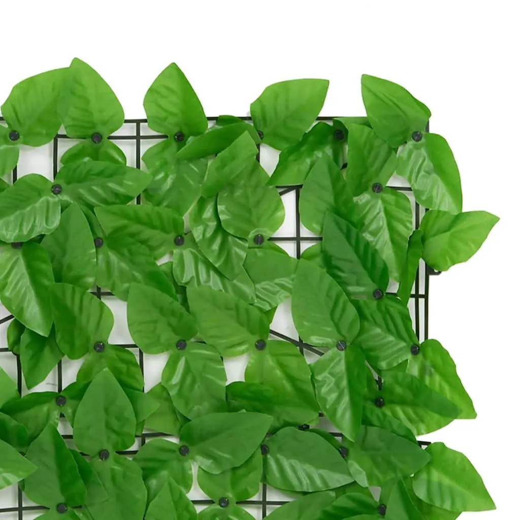 Privacy Screen Polyethene 600 x 75 cm Green Leaves