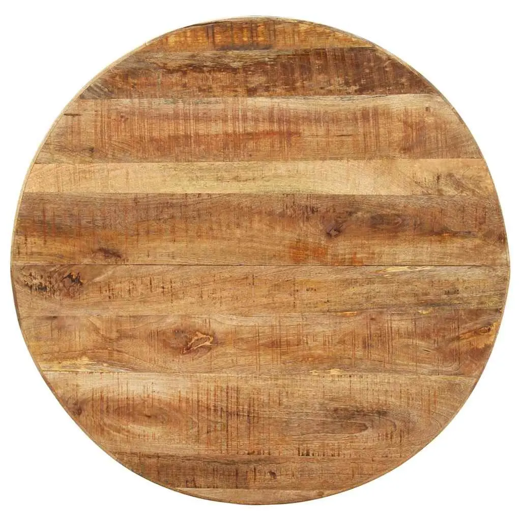 Round Dining Table 100x100x75cm in Brown
