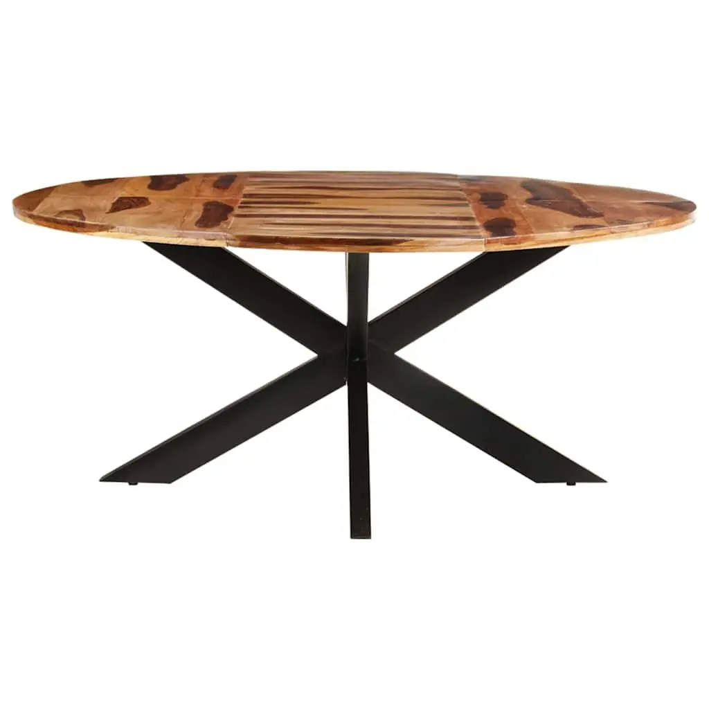 Round Dining Table 175cm in Acacia Wood