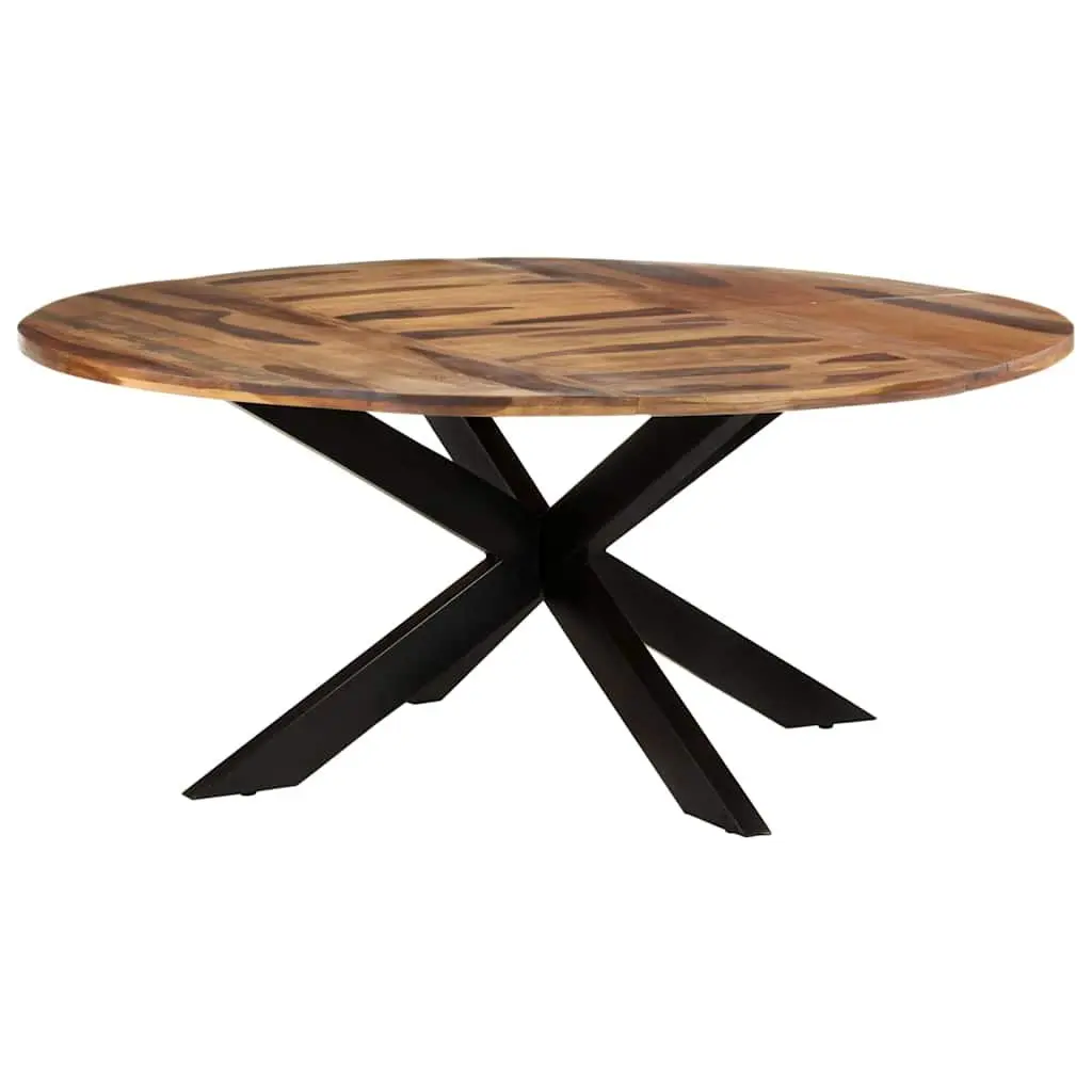 Round Dining Table 175cm in Acacia Wood