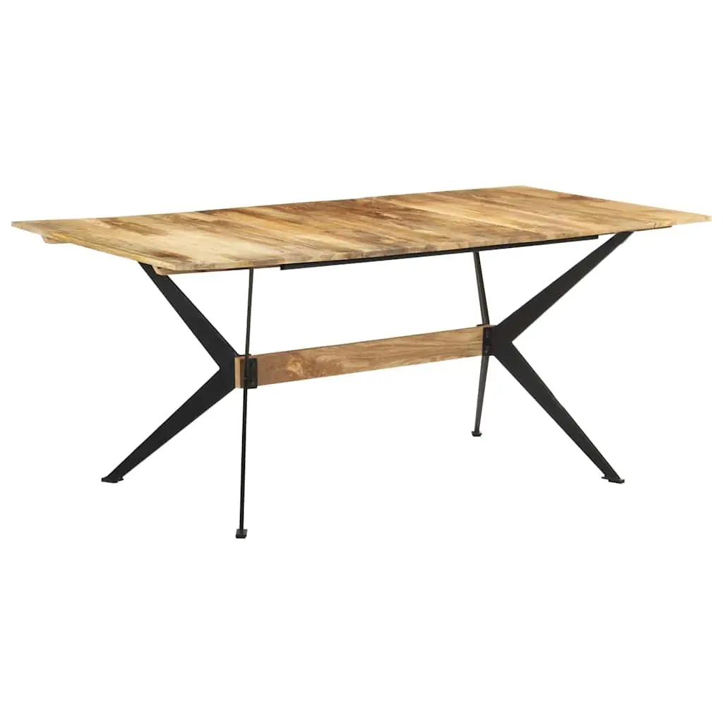 Solid Mango Wood Dining Table 180x90x76cm