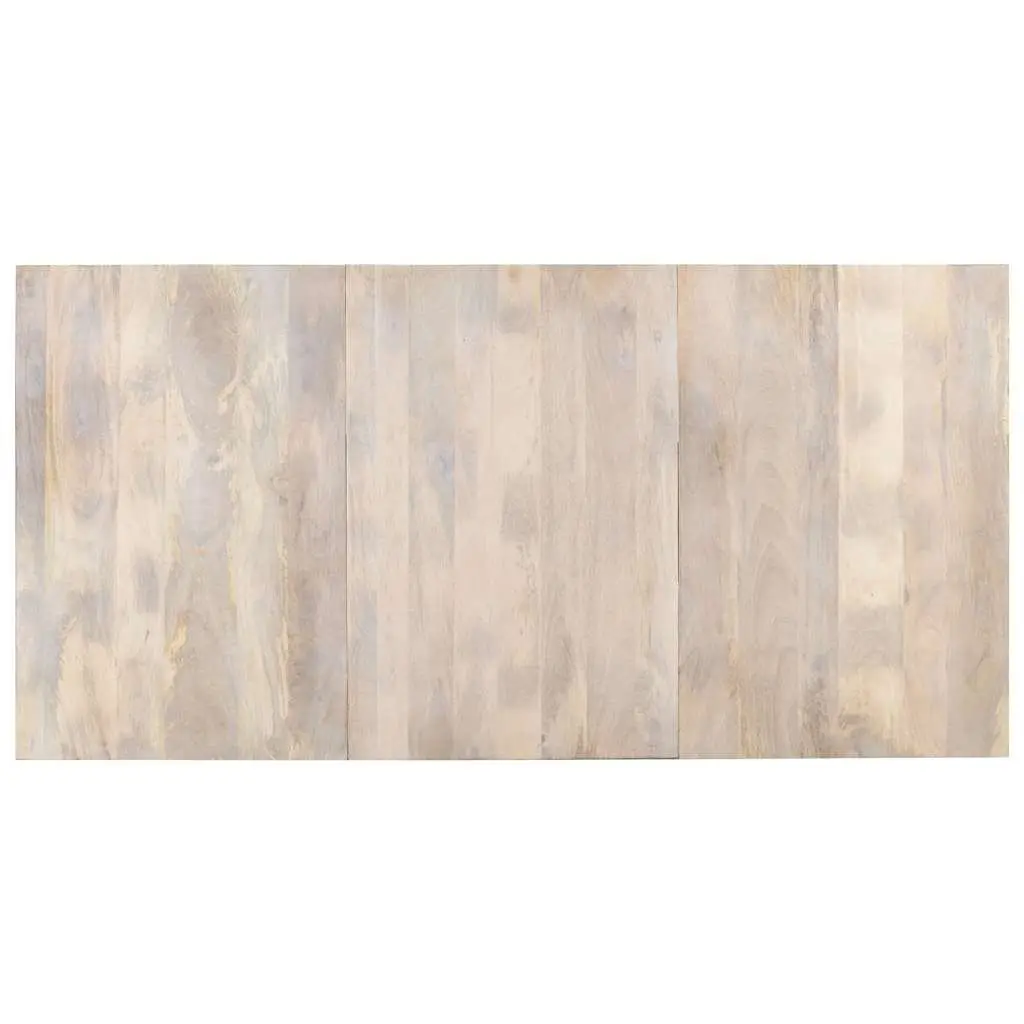 Brown Mango Wood Dining Table 180x90x76 cm