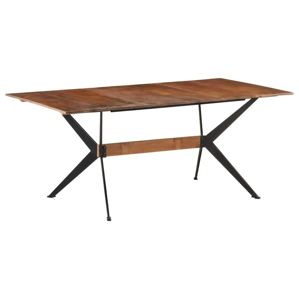 Solid Mango Wood Dining Table 180x90x76 cm