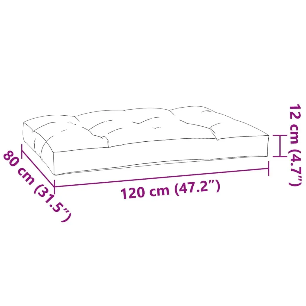 Grey Pallet Cushions 5 pcs for Outdoor Seating
