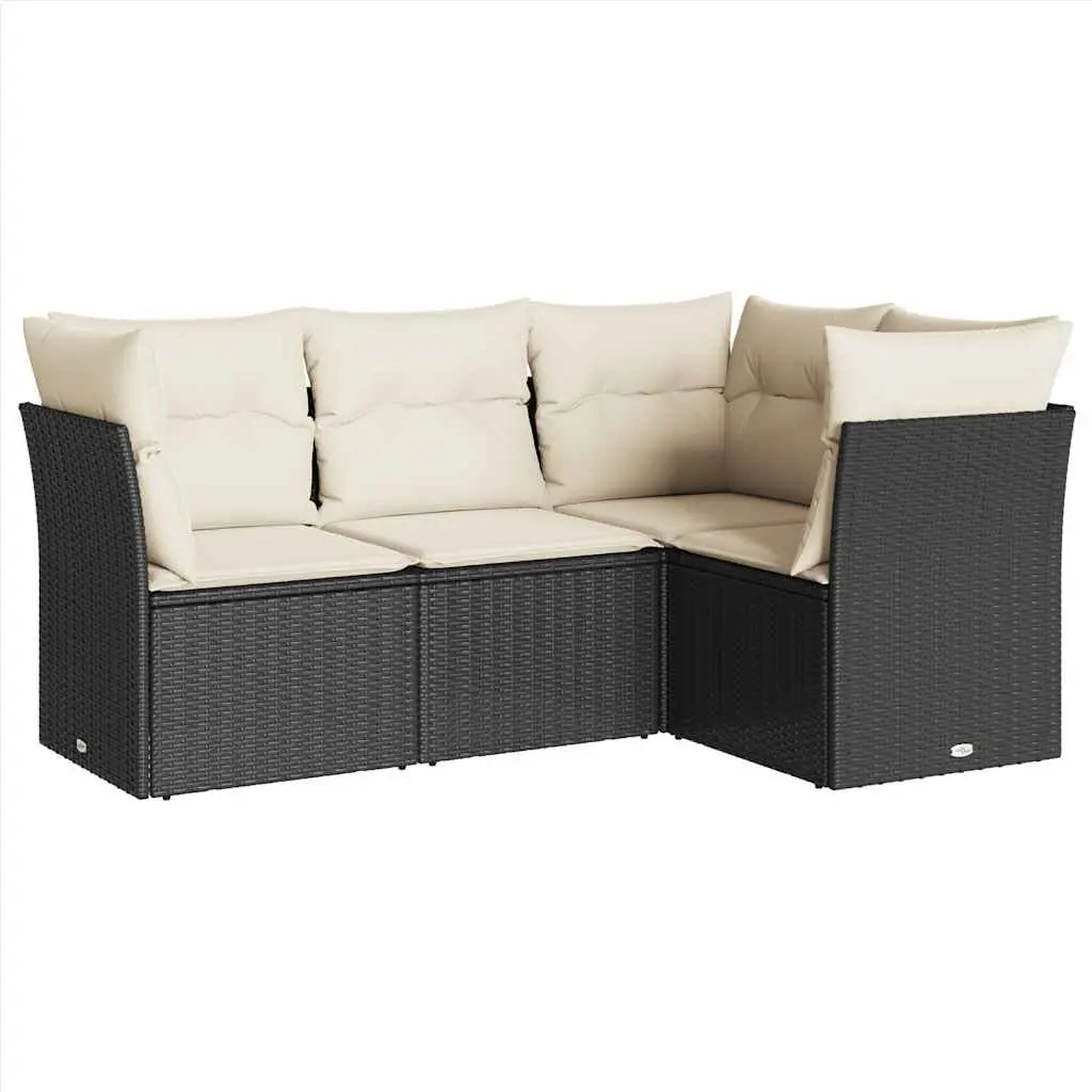 4-Piece Garden Sofa Set for Outdoor Relaxation