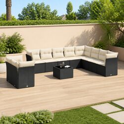 Durable 11-Piece Garden Sofa Set for Outdoor Comfort