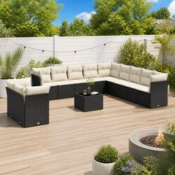 Durable 12-Piece Garden Sofa Set for Outdoor Spaces