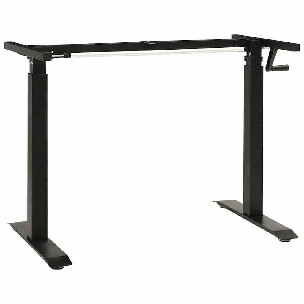 Manual Height Adjustable Desk Frame with Hand Crank