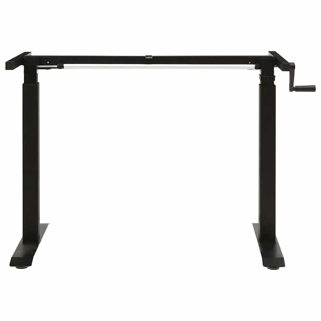 Manual Height Adjustable Desk Frame with Hand Crank