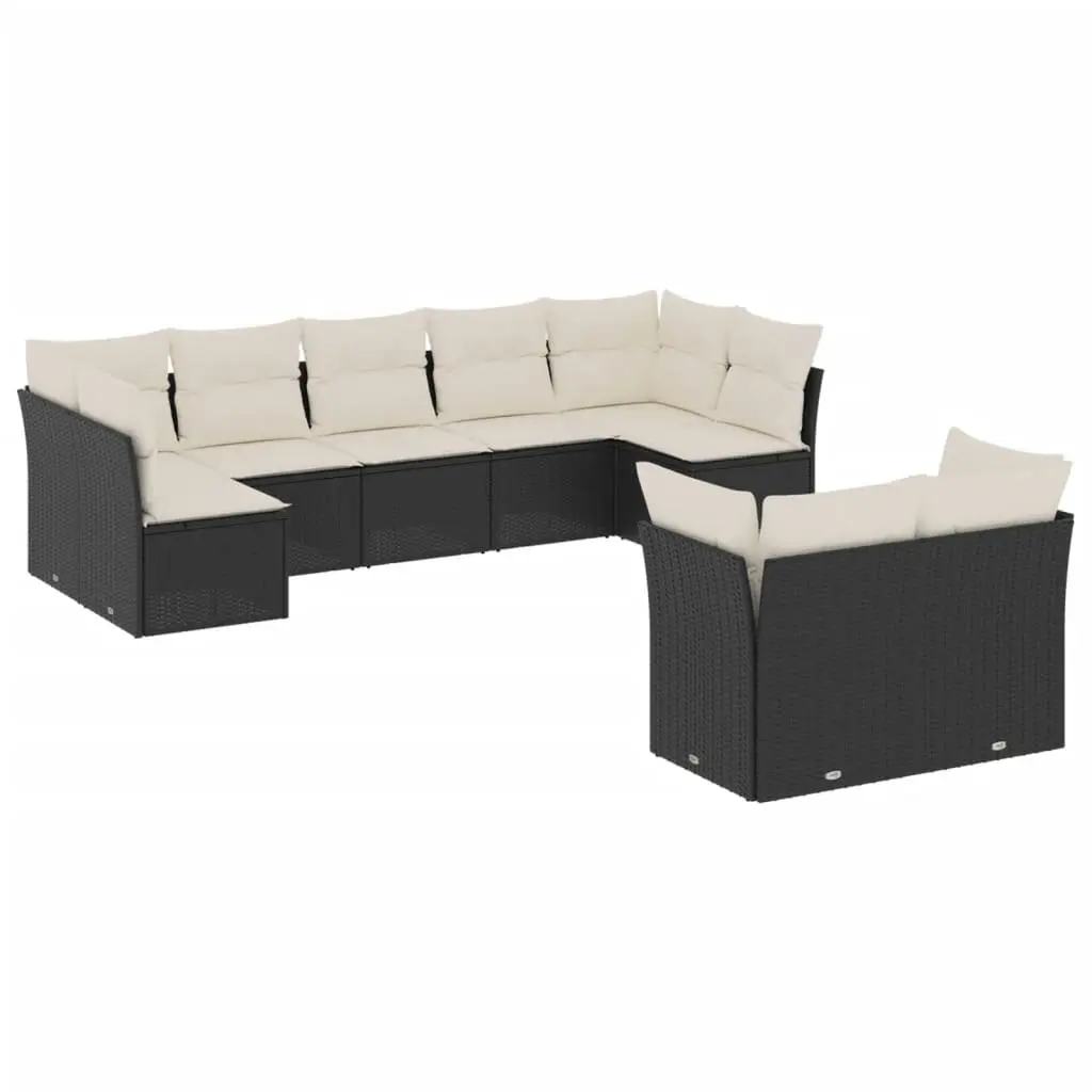 9 Piece Garden Sofa Set for Outdoor Relaxation