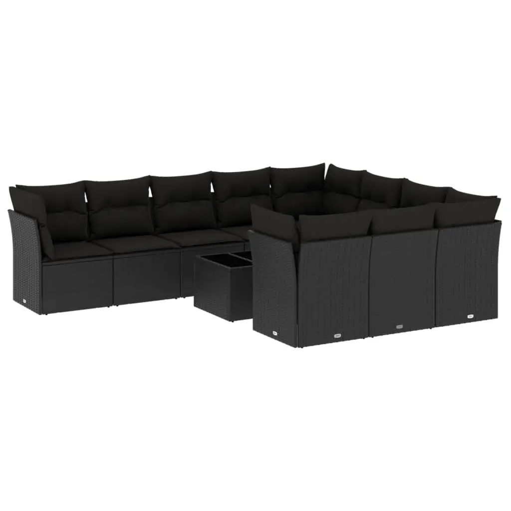 11 Piece Garden Sofa Set with Cushions
