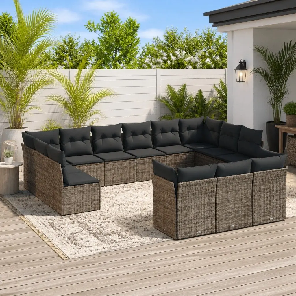 13-Piece Garden Sofa Set for Outdoor Spaces