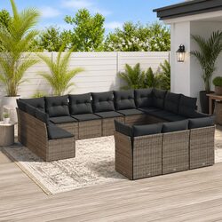 Durable 13-Piece Garden Sofa Set for Outdoor Spaces