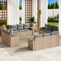 High-Quality Garden Sofa Set 12 Piece Outdoor Furniture