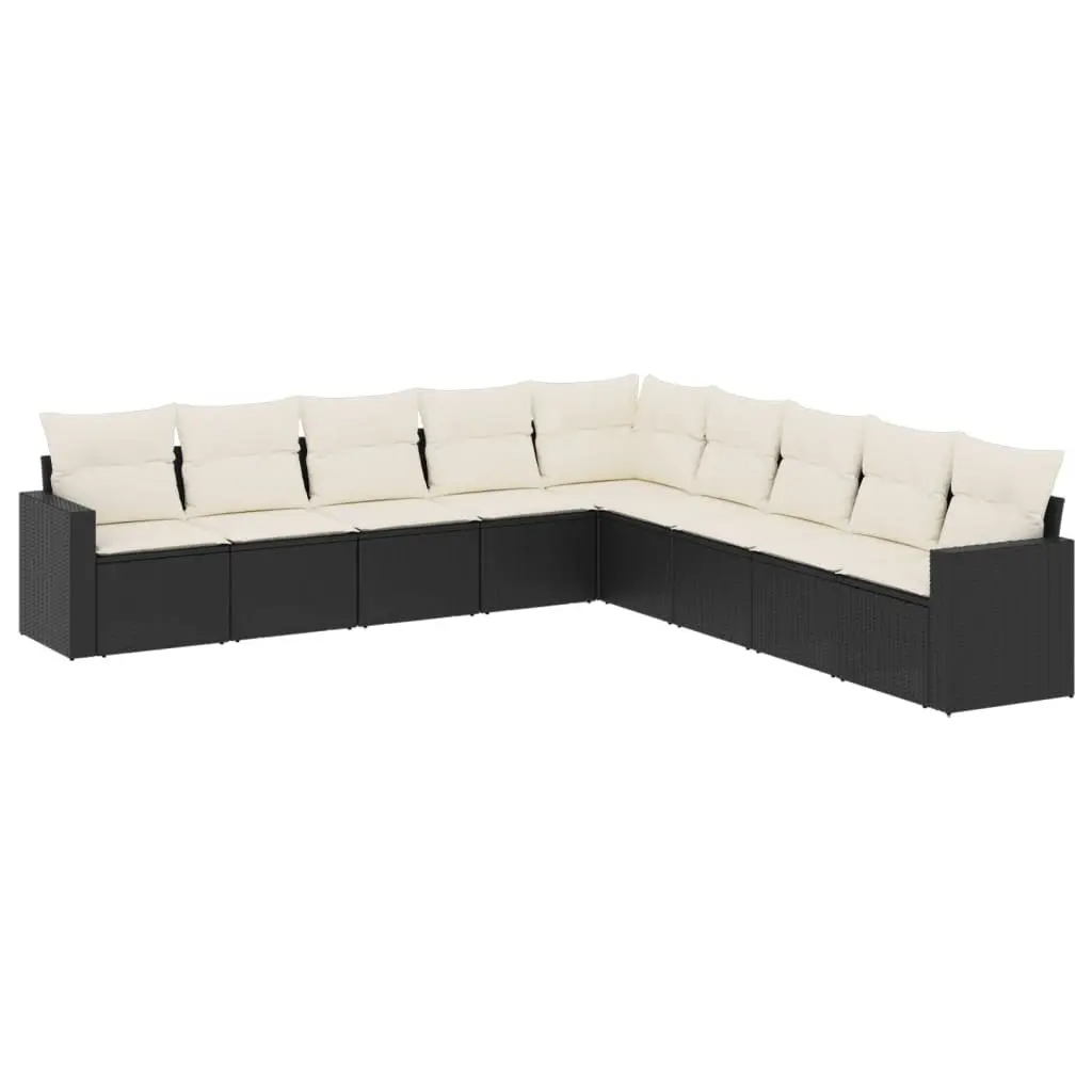 9 Piece Garden Sofa Set for Outdoor Relaxation